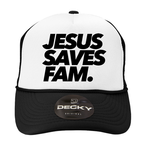 JESUS SAVES FAM