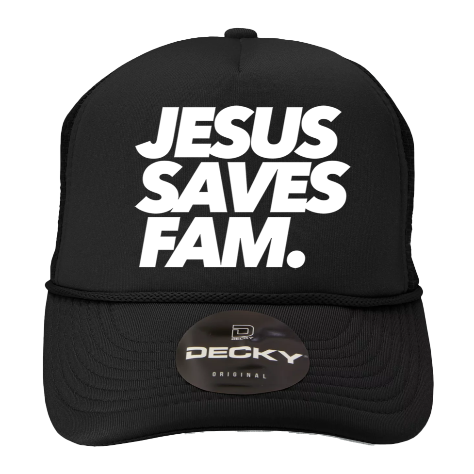 JESUS SAVES FAM - Classic Logo